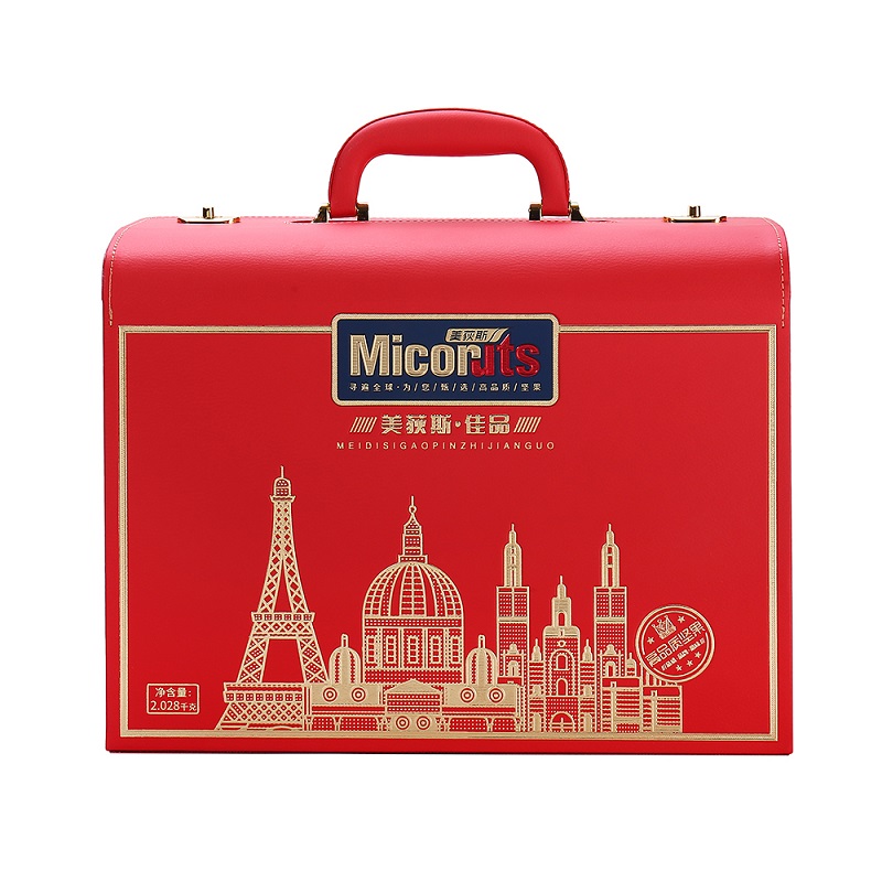 美荻斯&middot;佳品坚果礼盒2028g(单位：盒） 红色