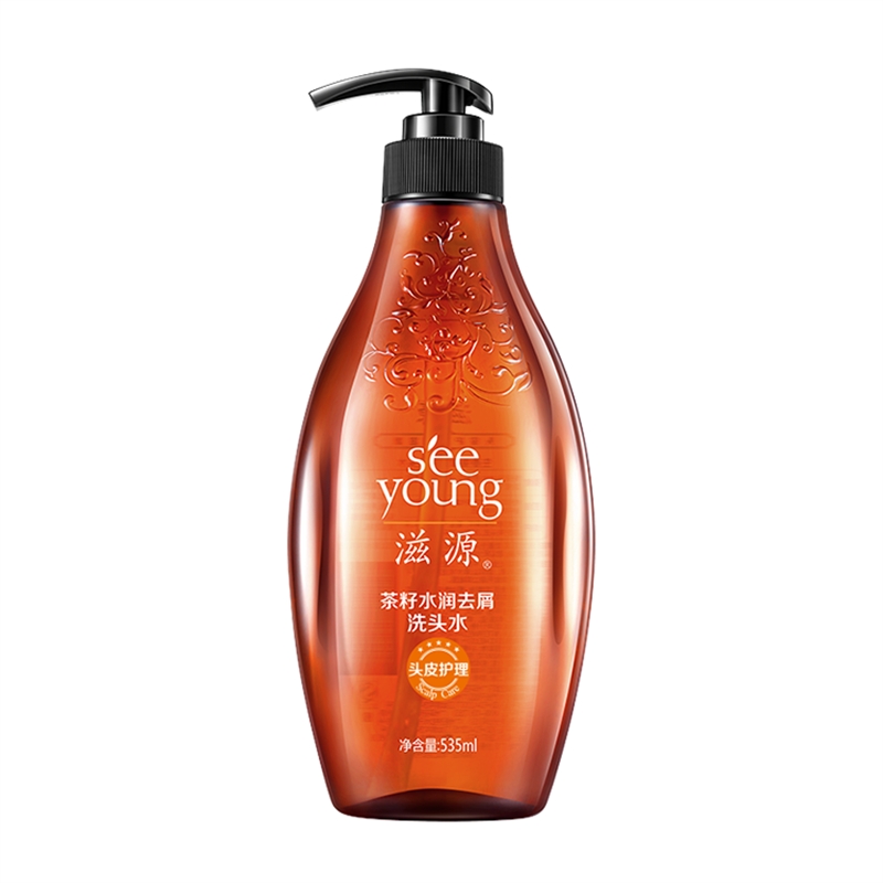 滋源（seeyoung） 水润去屑 535ml/瓶 洗发水 棕色（单位：瓶）