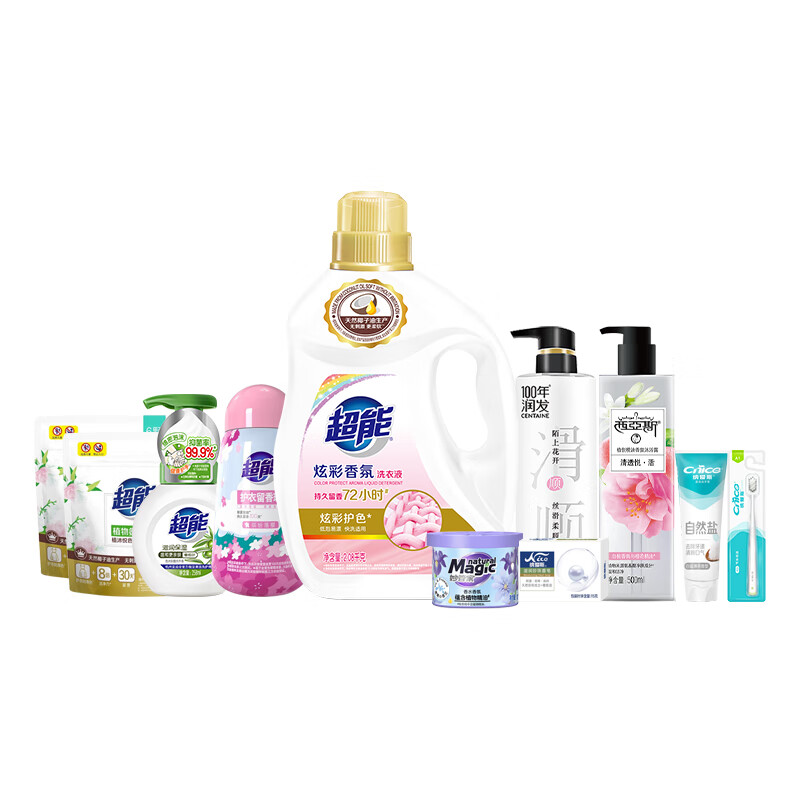 超能纳爱斯洗护套装ZS0460（单位：套） 混色