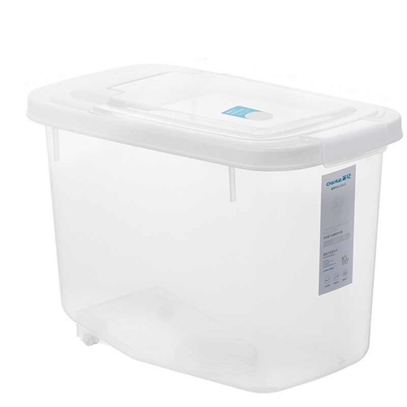 茶花  欧铂兹*翻盖米桶单位：个 白色