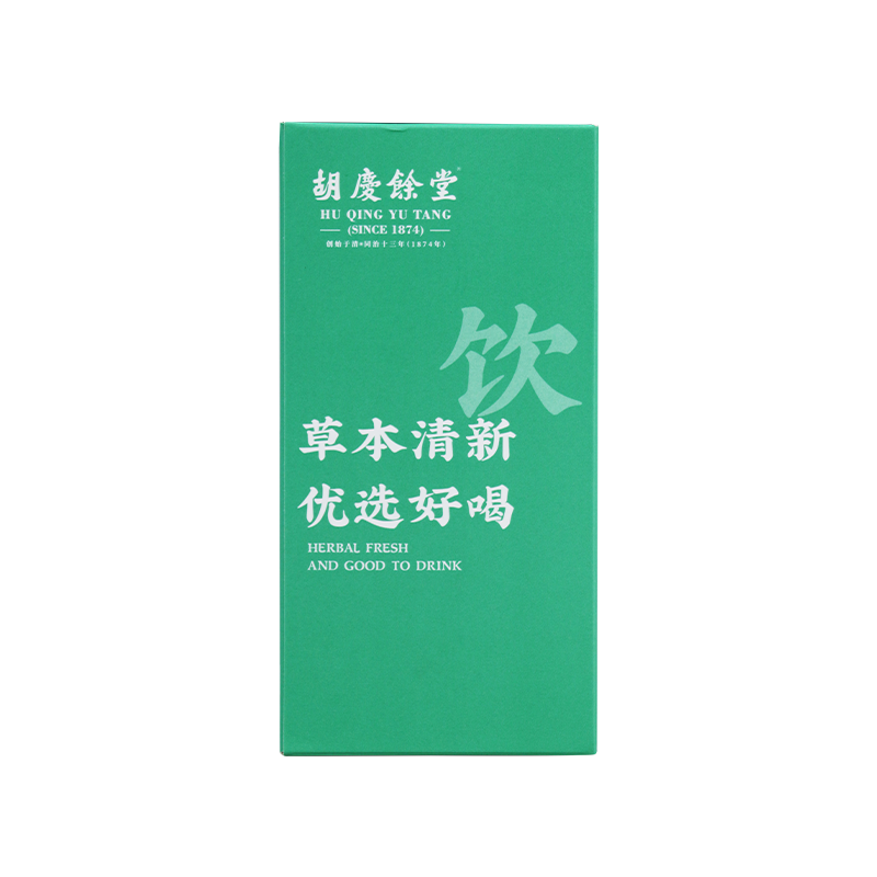 胡庆余堂蒲公英玉米须茶 96克/盒 浅杉绿