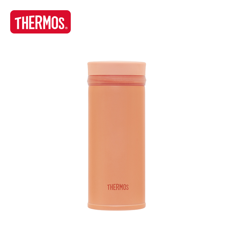 THERMOS膳魔师260ml新口红杯小光环系列保温杯附杯包礼盒TCNO-250（单位：个） 肉桂奶茶