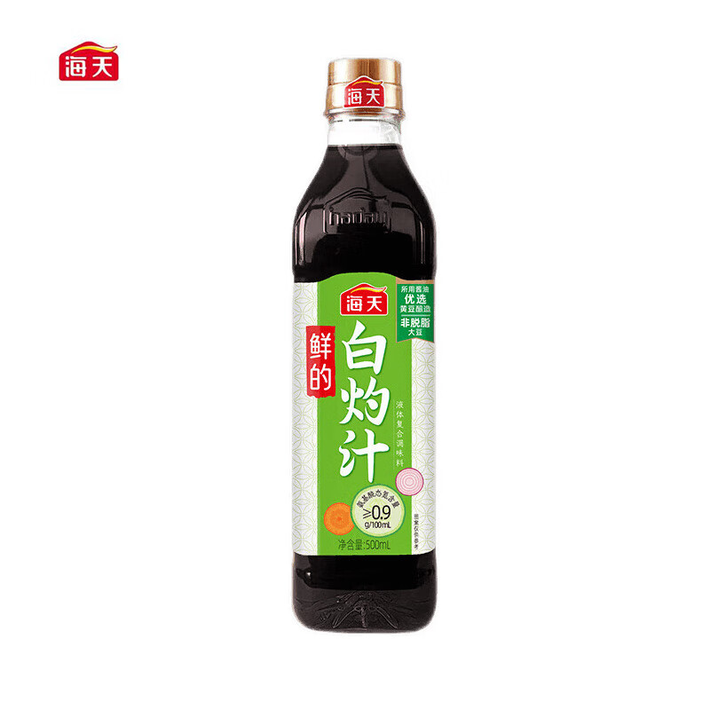 海天鲜的白灼汁500ml（单位：瓶） 500ml