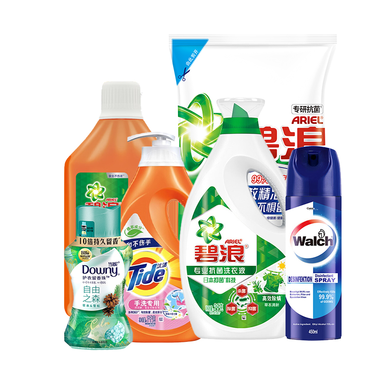 宝洁家庭清洁系列 &middot; 去污全能套装/套 混色