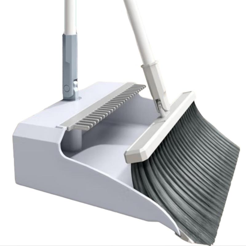 艺姿 2件套扫把 扫把簸箕升级款套扫 YZ-S102  单位：套 浅灰色