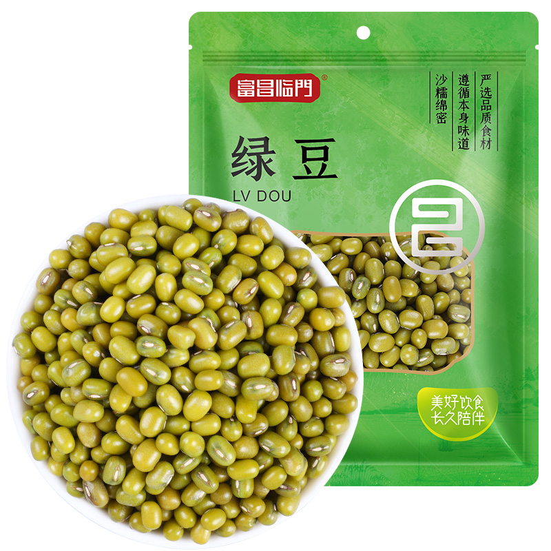 富昌绿豆400g*2 无香型（单位：袋） 绿色