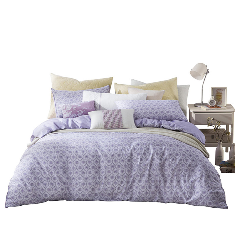 LOVO罗莱生活荣誉出品特洛纤维四件套200*230cm（单位：条） 花香型