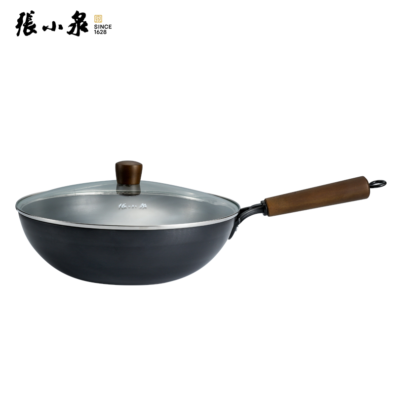 张小泉极味精铁锅32cm C32390100（单位：个） 黑色色