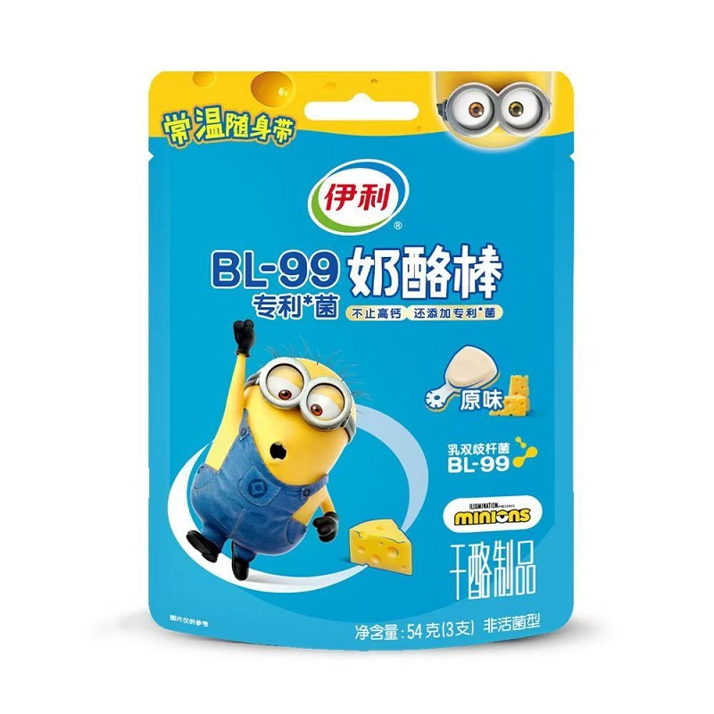 伊利奶酪棒54g原味常温即食高钙营养儿童零食 54g*1包 宝石蓝 原味