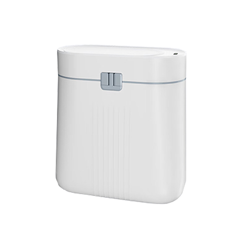 五月花 智能感应垃圾桶 夹缝垃圾桶-type-c充电款-锂电池 WYH-GB336（单位：个）白色 本白色