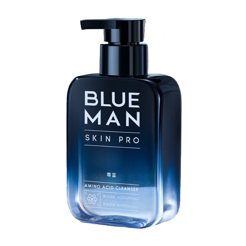 尊蓝除螨洗面奶男士洁面乳（单位;瓶） 200g 氨基酸保湿深层清洁男士护肤品