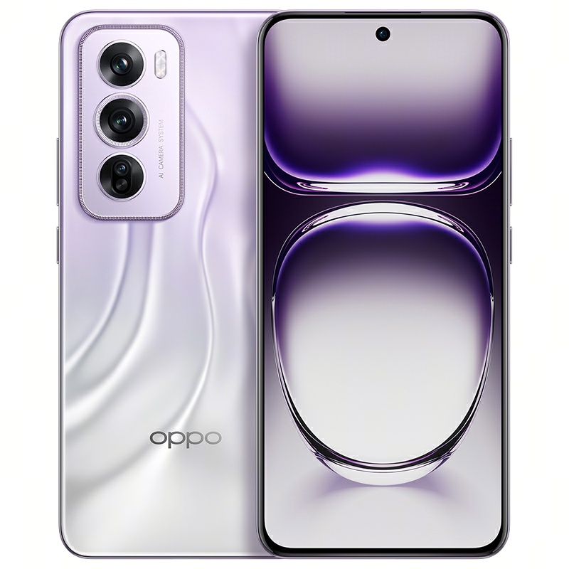 OPPO Reno12 Pro 天玑9200+星速版旗舰芯 实况照片 5G AI手机（单位：台） 银幻紫 16G+256G