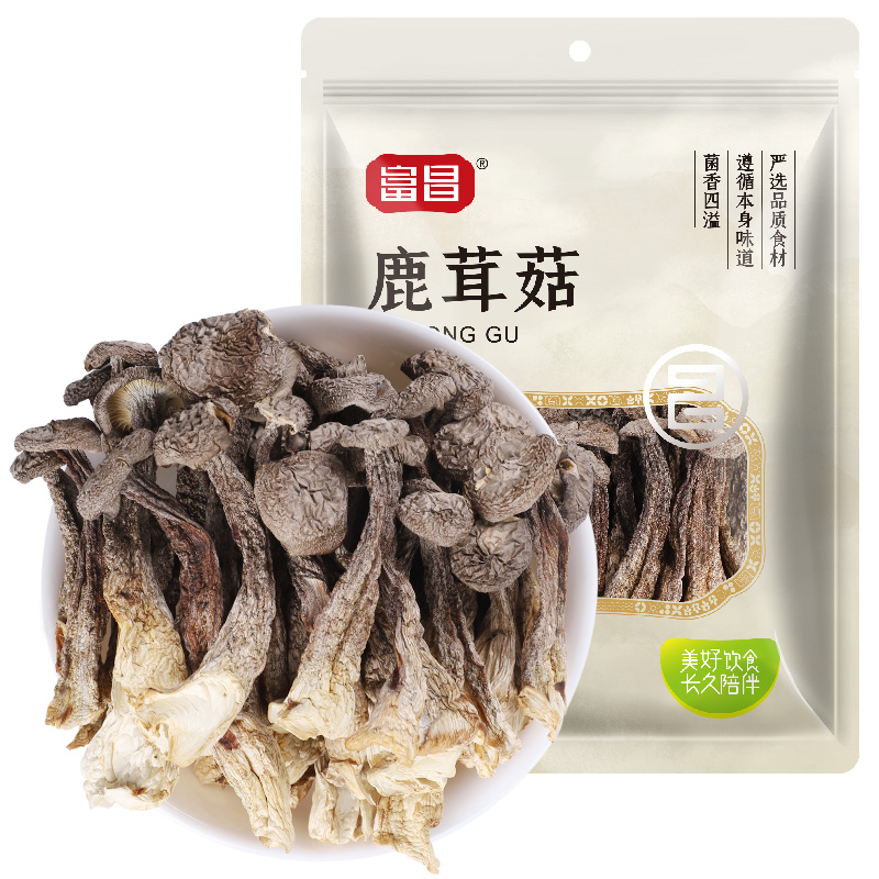 富昌鹿茸菇100g*3单位:袋 无香型
