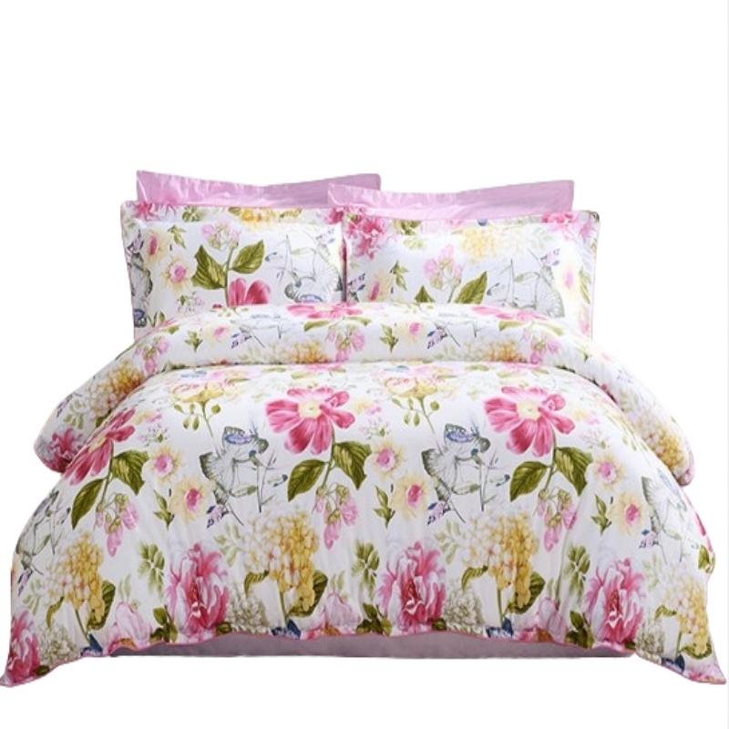 富安娜纯棉四件套几米阳光203*229CM无纺布袋装（单位：套） 黄色