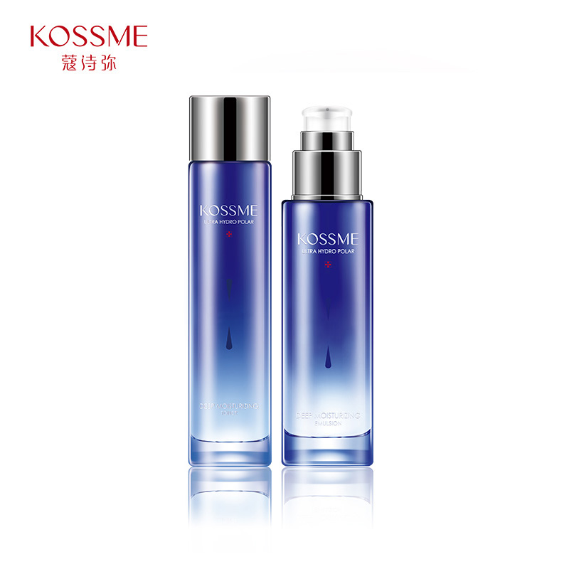 KOSSME蔻诗弥 水漾极地深润保湿水乳组合120ml+80ml（单位：套） 蓝色