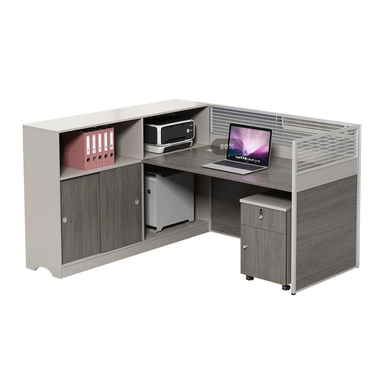 荣美盛财务桌 单人位 张 桌1200*600*1100 柜1400*300*1100