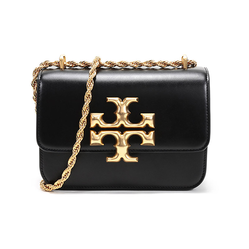 Tory Burch 汤丽柏琦 ELEANOR 小号斜挎包TB 73589 黑色 001 OS（个） 黑色