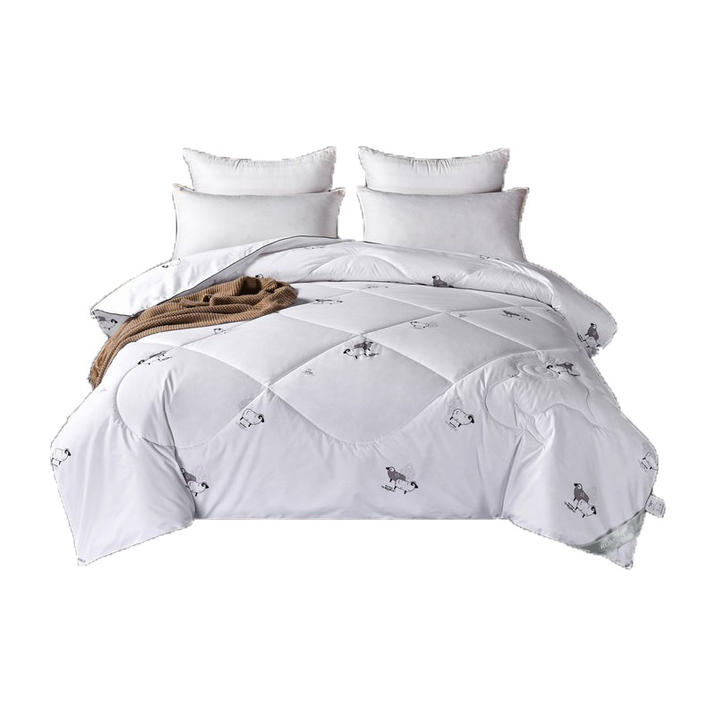 罗蒙 新西兰进口羊毛被 LM-4109  200*230cm（单位：条） 白色 白色