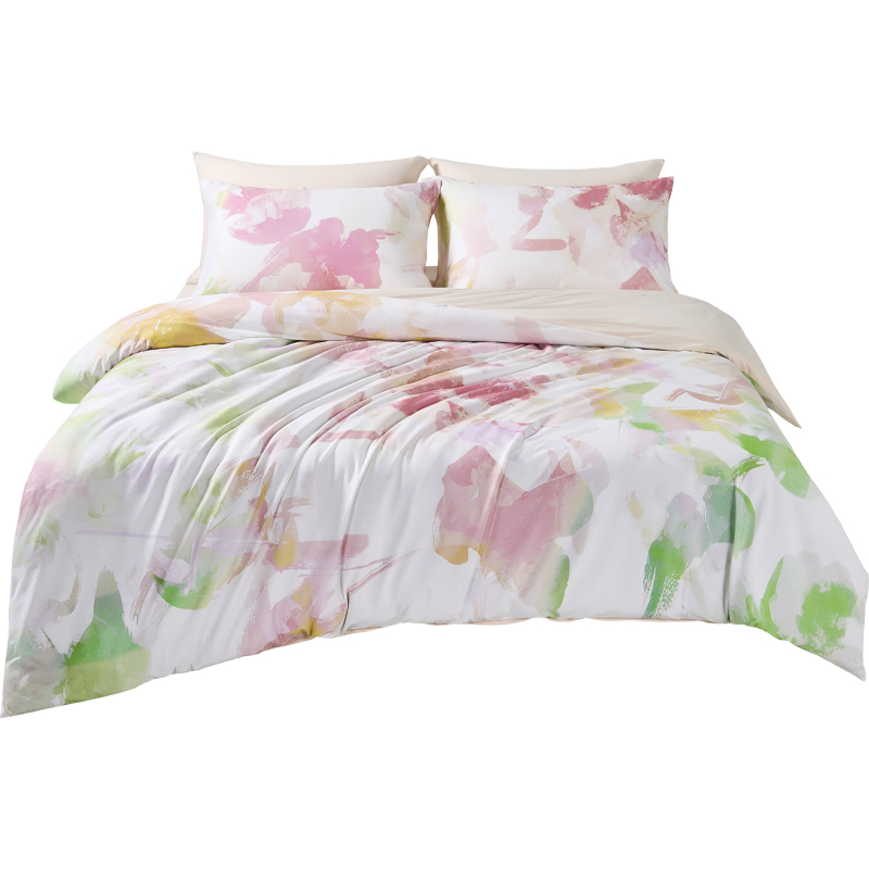 唯我奈特绵双层针织A类防螨床上四件套纯棉100%【花间集四件套】   200*230cm