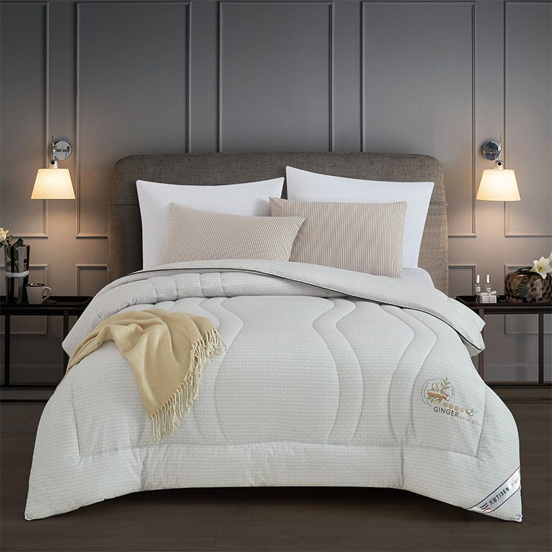 天琴生姜暖绒印象被TQ-B090（单位：床） 象牙色