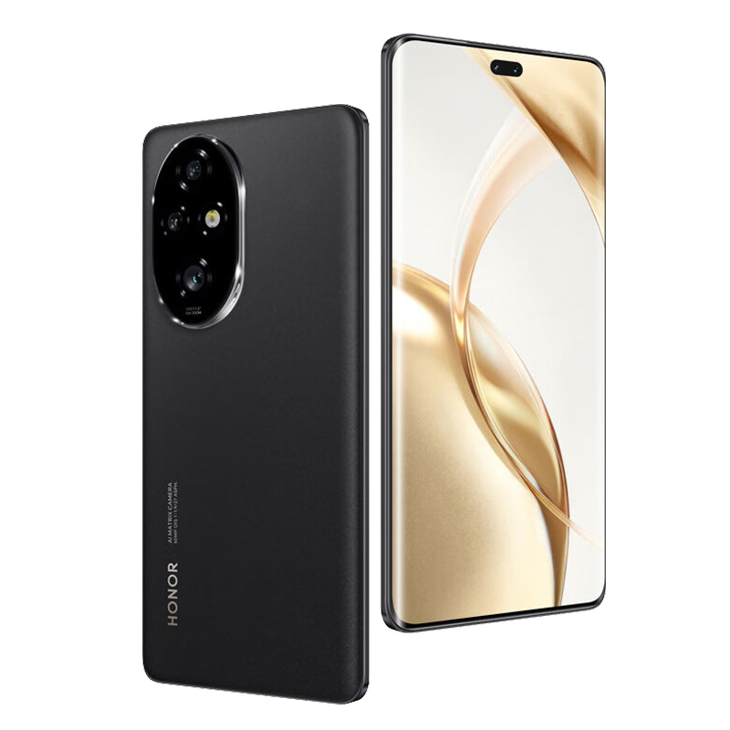 荣耀200Pro 单位：台 绒黑色 12G+256G