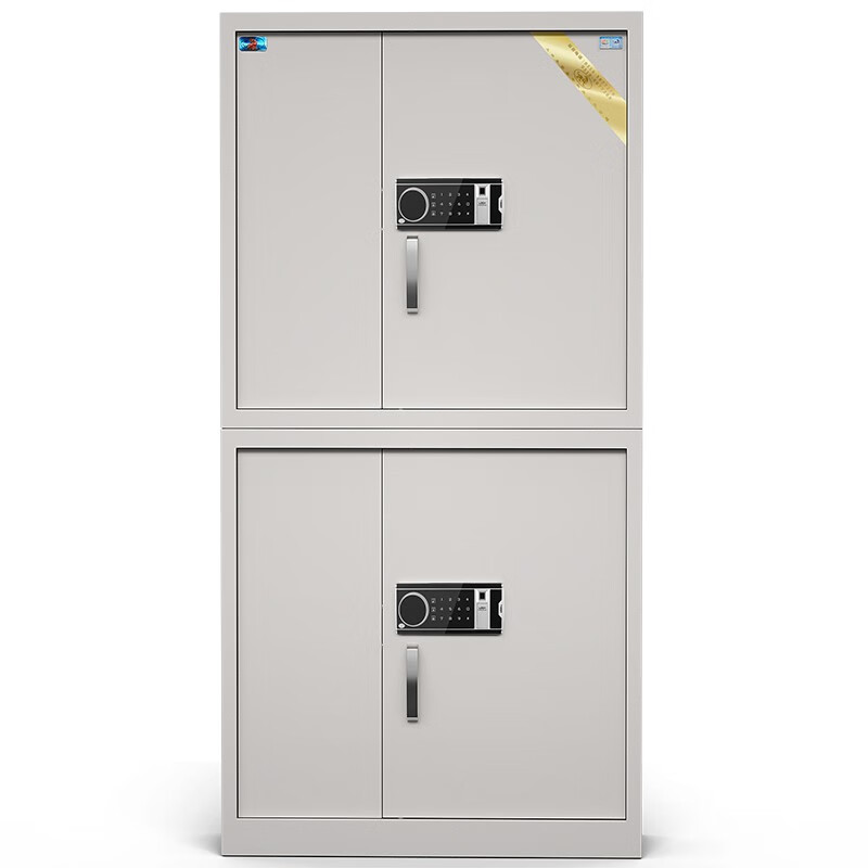 虎牌HZWFT-1850电子保密柜指纹密 码保险柜办公文件柜联网实时推送 单位：台 灰色