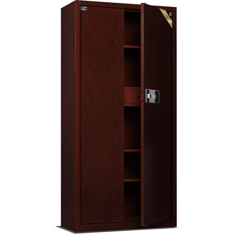 虎牌保密柜/Tiger HP-ZW1850 双开门 指纹 单位：台 酒红