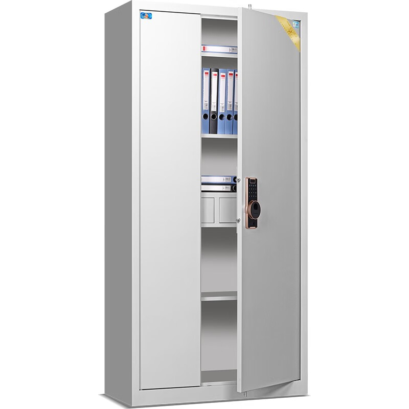 虎牌指纹密码锁保密柜资料柜档案柜大型保险柜器材柜办公柜文件柜 单位：台 灰色