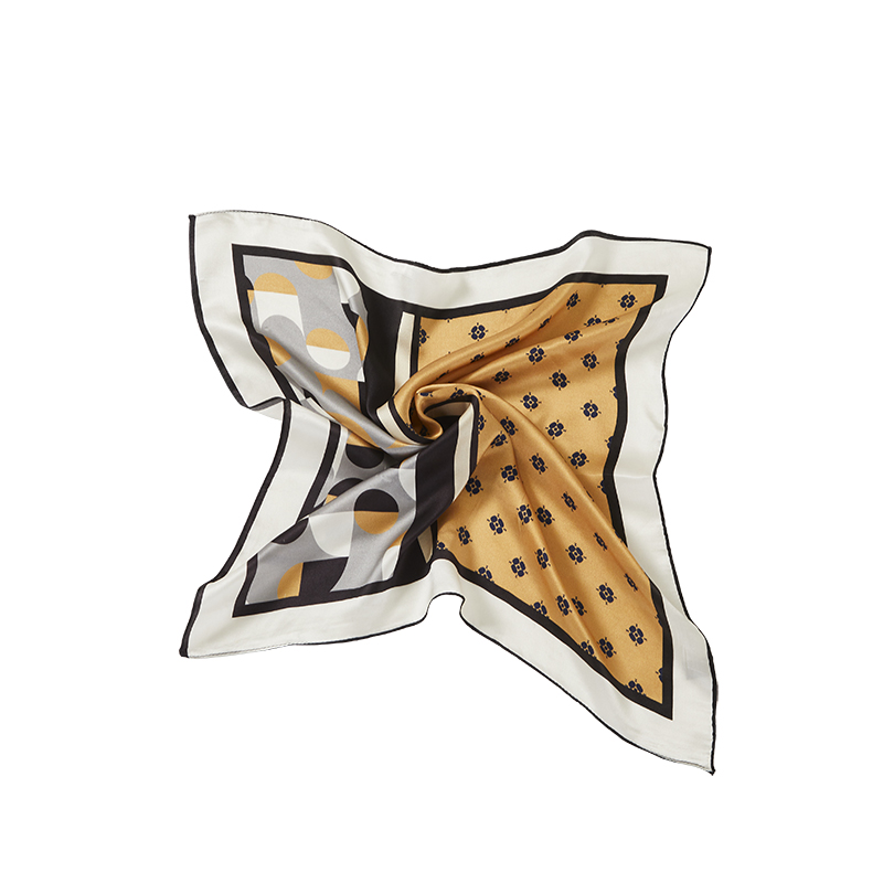 恒源祥真丝小方巾HYX001SJ（单位：条）53*53cm 爱尔兰