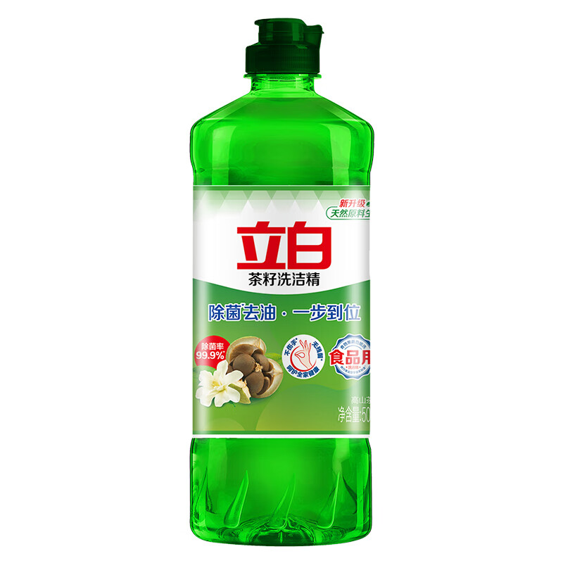 立白茶籽洗洁精500g 1瓶