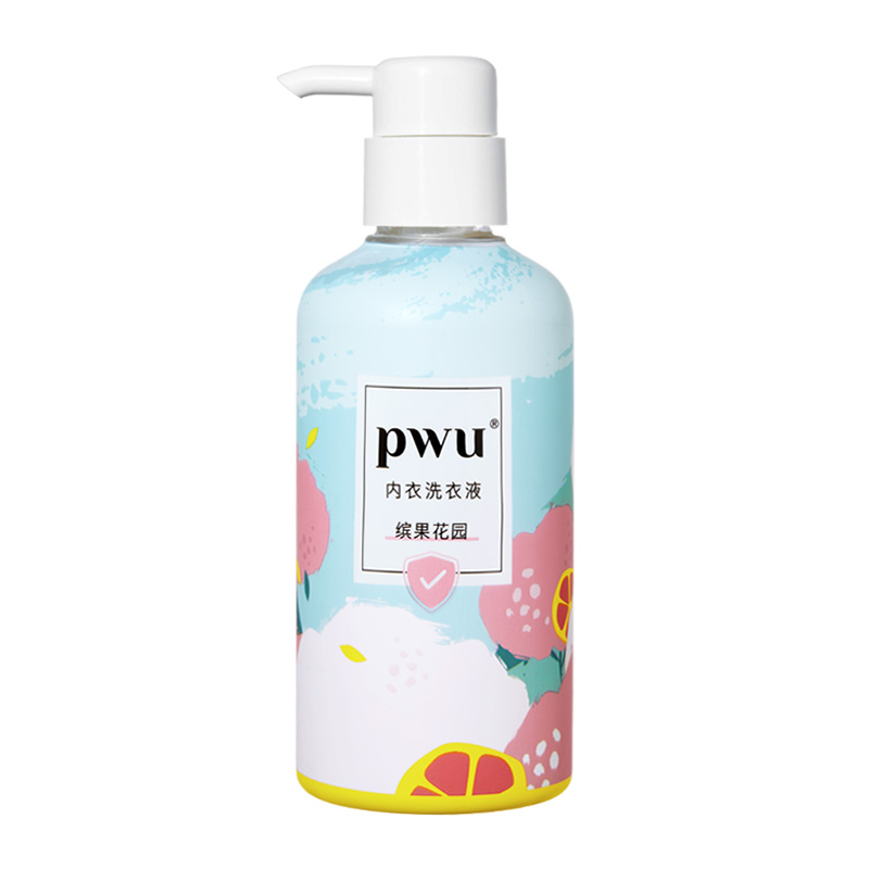 朴物大美（Puwubeauty）内衣洗衣液缤果花园300ml（单位：瓶） 水蓝色