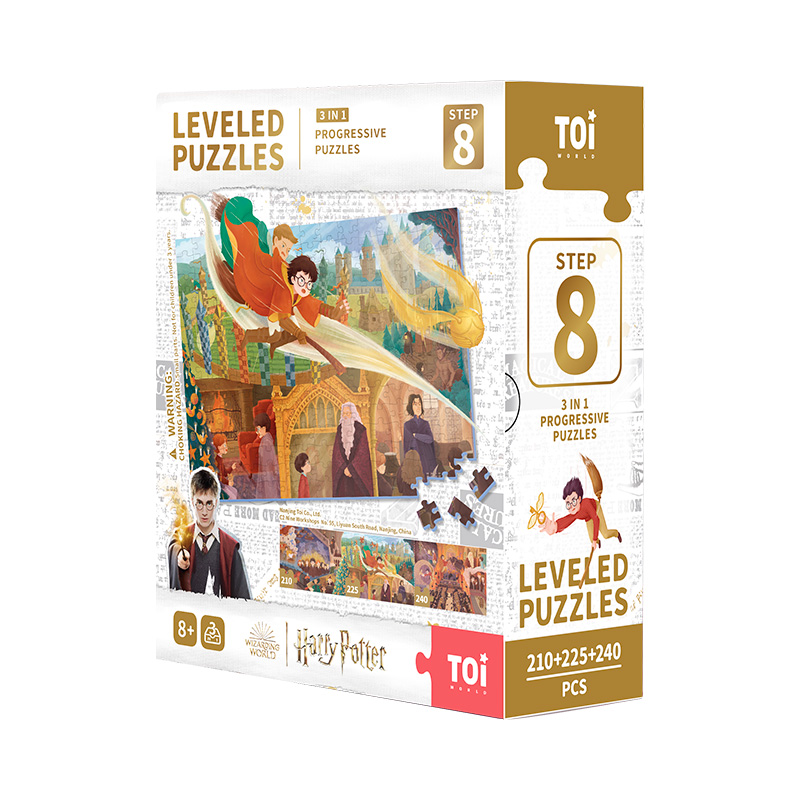 TOI图益进阶拼图8阶哈利波特与魔法石（单位：盒） 图片色
