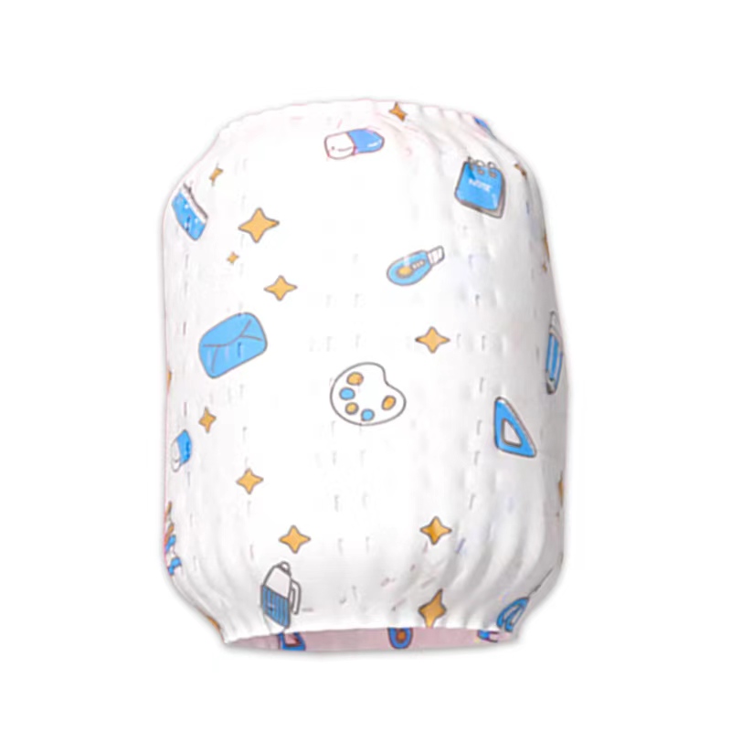 安可新儿童袖套宝宝护袖一次性套文具款20对*2包（单位:包） 混色