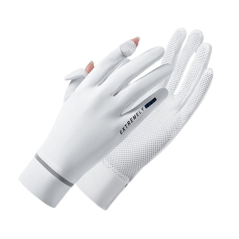 恒源祥女士防晒透气网布手套HYX018ST（单位：副） 梨花白
