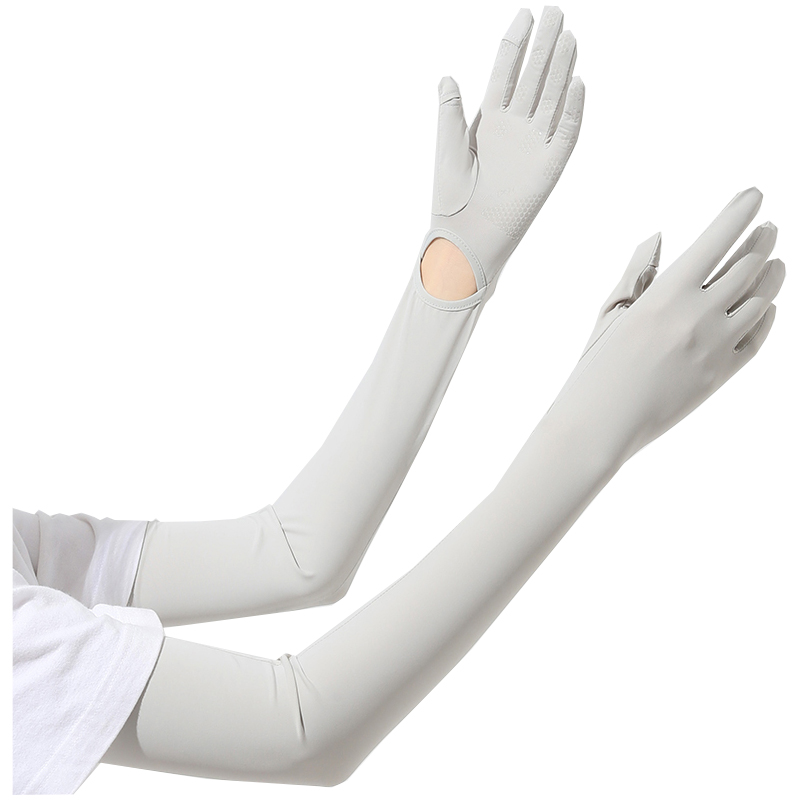 恒源祥一体式防晒冰丝套袖HYX020ST（单位：副） 气质灰