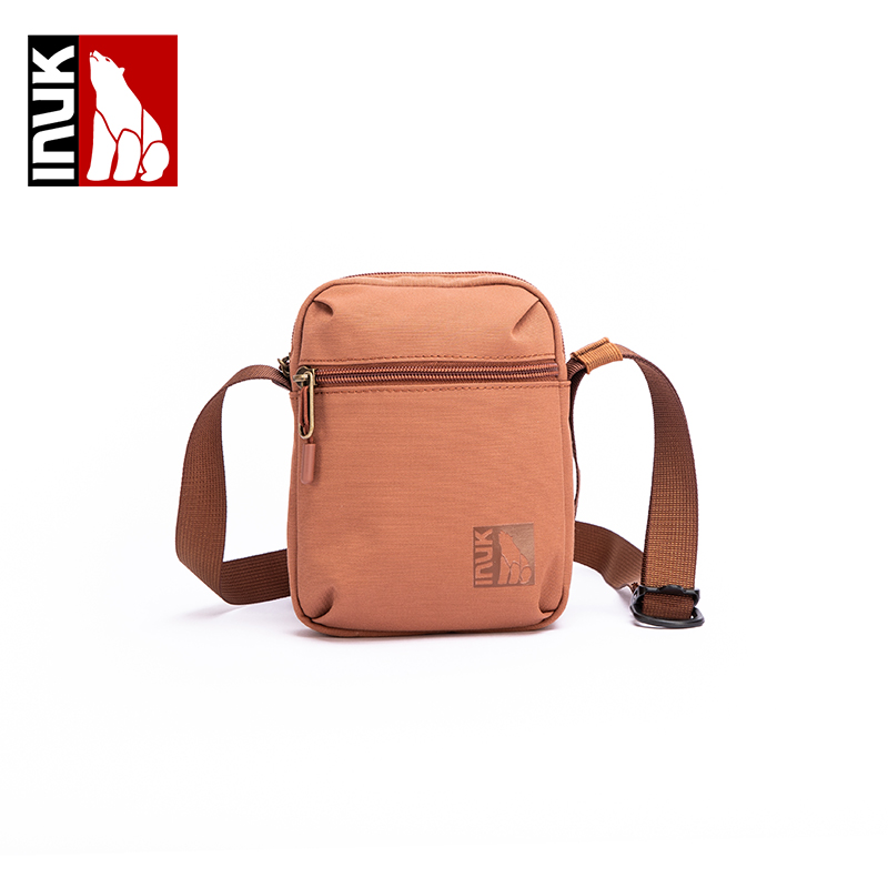 INUK 乐活随身小挎包  IKB2301*** (单位：个） 焦糖色