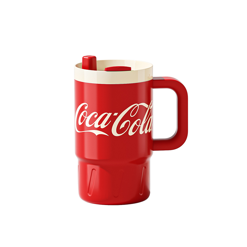 NONOO大大大吸管杯&middot;可口可乐NS800B1  800ml可乐红（单位：个） 红色