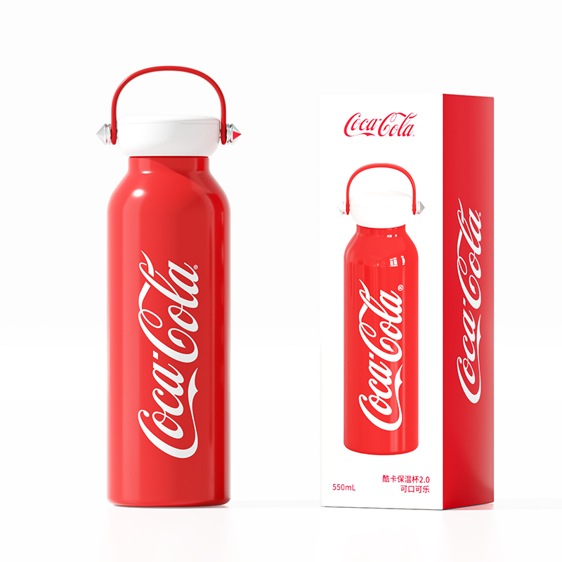 NONOO酷卡保温杯2.0&middot;可口可乐NS550K3 550ml可乐红（单位：个） 红色