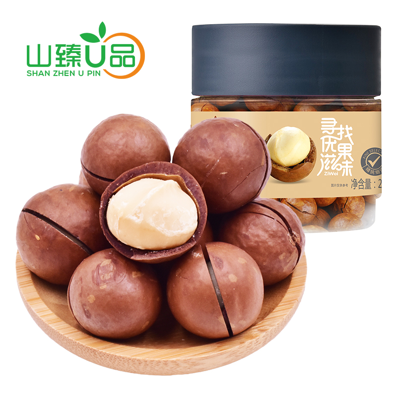 山臻U品夏威夷果208g /罐