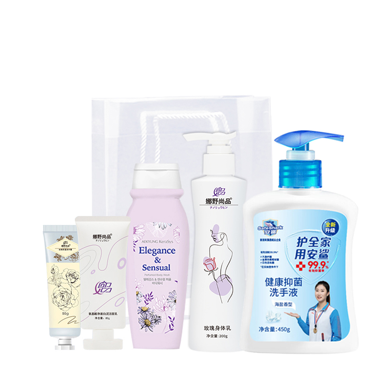 爱敬/安鲨/娜野尚品洁肤护理组合980ml（单位：套） 白色 980ml