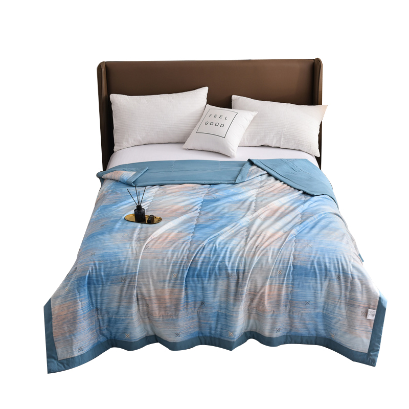 艾逸瑶选塞伦夏被200x230cm/JF-24109（单位：床） 蓝色