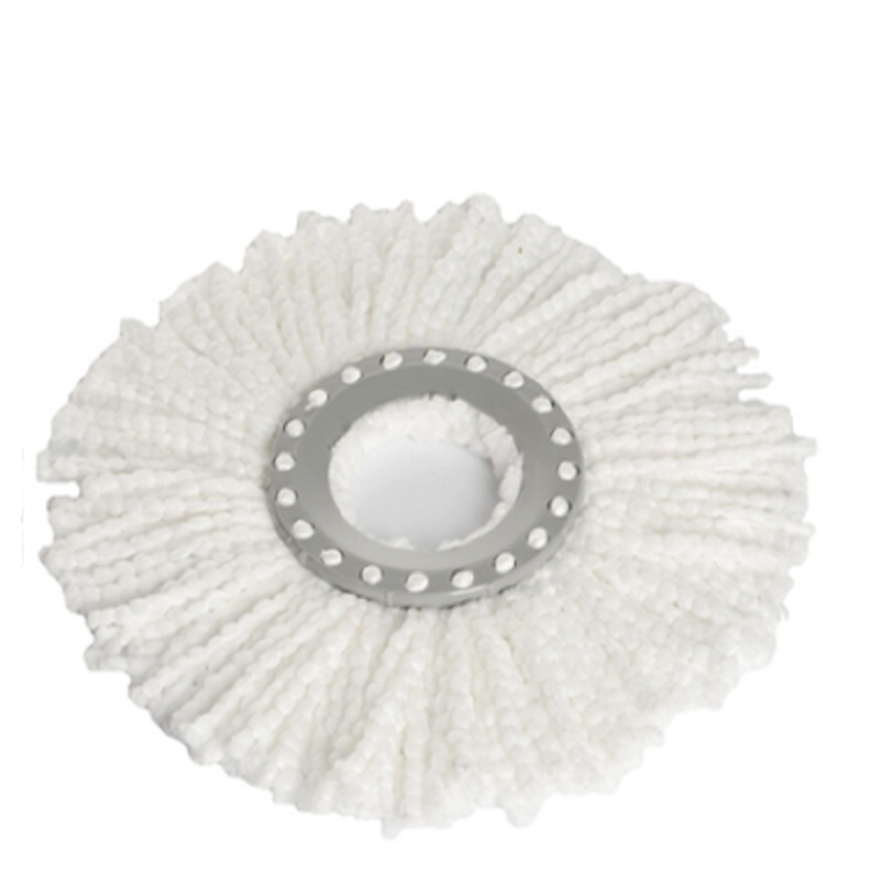 大卫旋转拖把配件拖布吸水吸尘拖布头拖把头好好拖2个装（单位：套） 白色