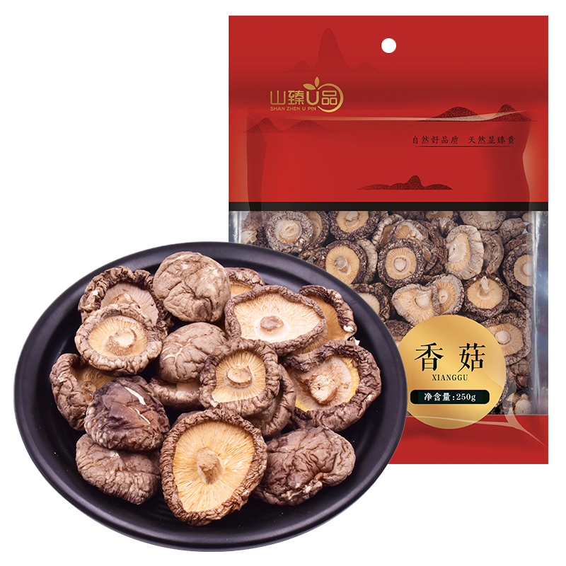 山臻U品 香菇 菌菇类250g /袋