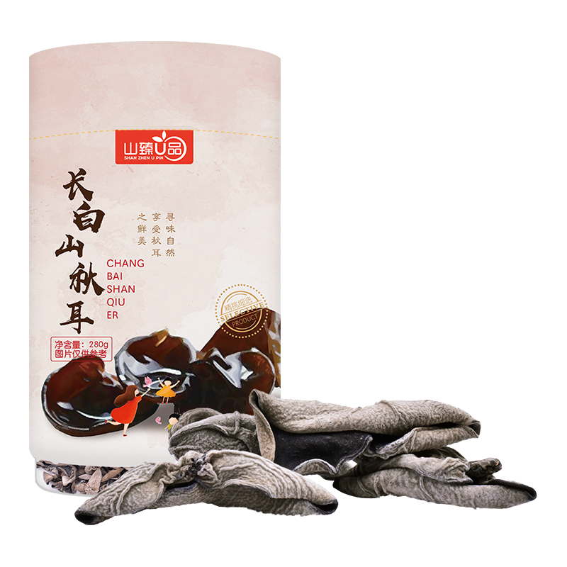 山臻U品长白山秋耳 罐装280g