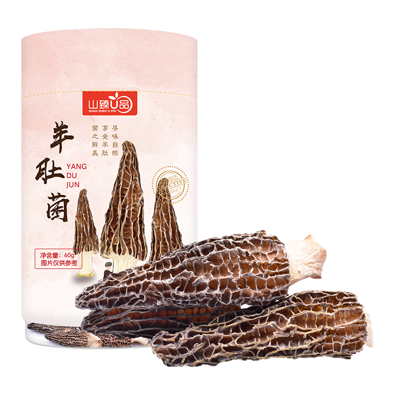 山臻U品 羊肚菌60g /罐