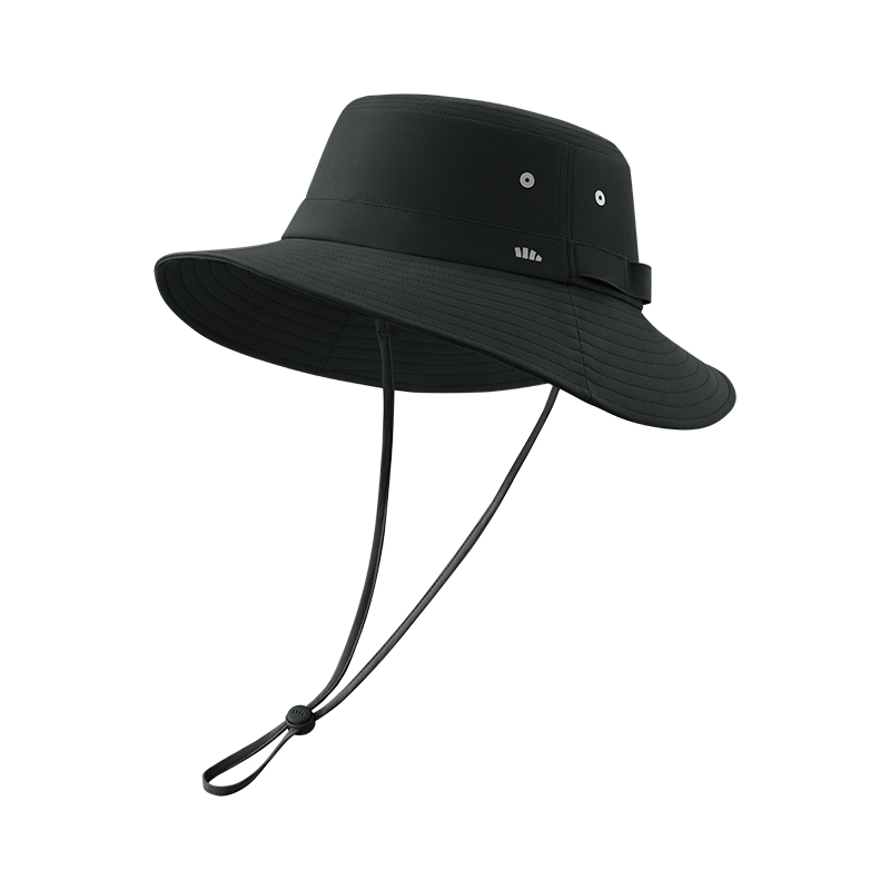 蕉下男士防泼水渔夫防晒帽WR50524（单位：顶） 漆夜黑