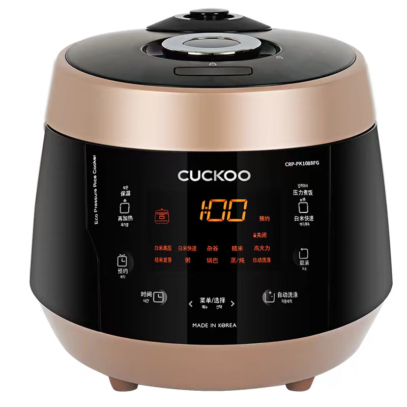 CUCKOO福库CRP-PK1088FG韩国原装进口家用电饭煲10人份家用电饭煲（单位：台） 金色