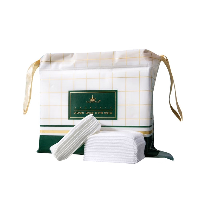 尔木萄（AMORTALS）木乃伊湿敷棉可拉伸专用脸化卸妆棉240片/包【6972507562159】 图片色