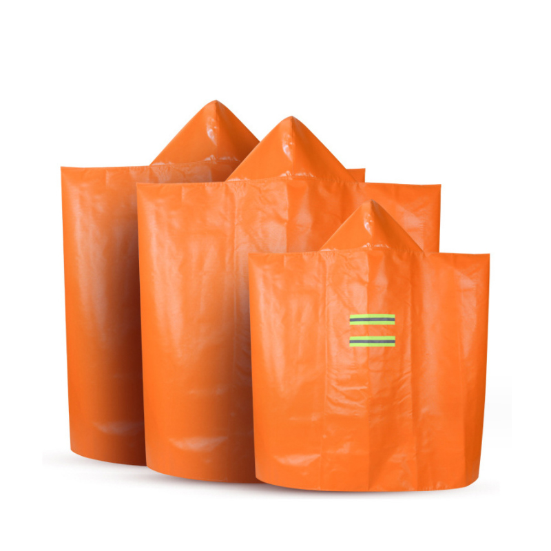 信霆 家用阻燃逃生耐高温防护硅胶灭火毯 防火衣服披风 成人防火斗篷/件 橙色