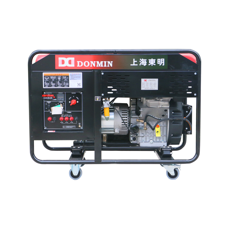 东明DONMIN 单三相15kw柴油发电机组 DMDS18000LE/YJ  台 黑色